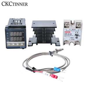 REX-controlador de temperatura Digital PID C100 M, termostato tipo K, módulo de relé, fábrica china - Product Image 1