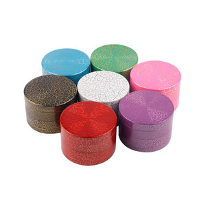 高品质4层定制标志机械药草研磨机新设计手动吸烟工具吸烟 - Product Image 1