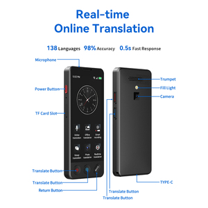 2024A20翻訳機138言語日本語学習翻訳機スマート言語翻訳機 - Product Image 6