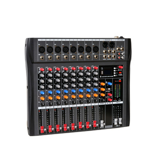 Çin tedarik yüksek performanslı profesyonel 8 kanal USB dijital ses mikseri - Product Image 2