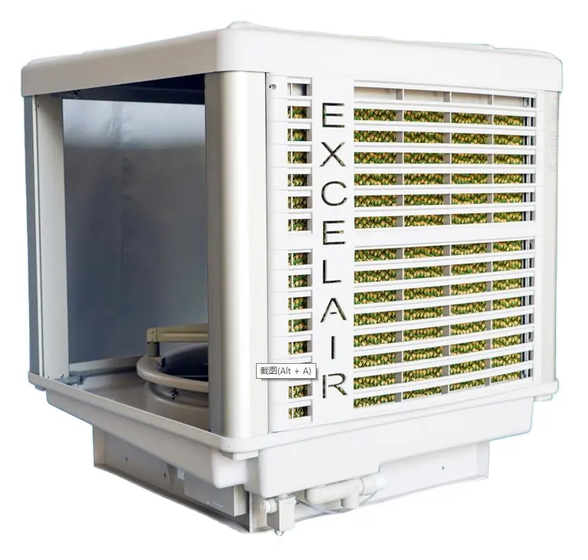 Che può aiutare ad offrire aria fresca fresca e pulita produzione di aria industriale evaporativo refrigeratore d'aria 18000cmh