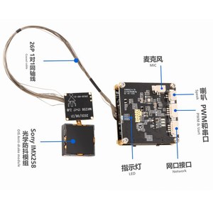 WiFi OIS Kamera modul IMX258 4K @ 60FPS 19*19mm Tragbare Helm Action Kamera OIS Optische Stabilisierung WiFi Kamera modul - Product Image 5