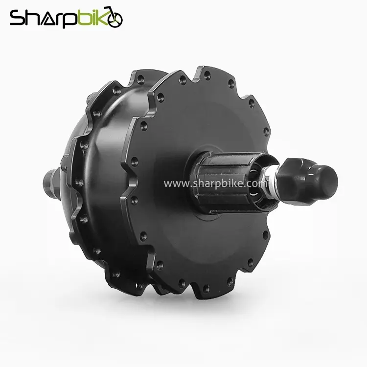 Sharpbike-motor de engranaje sin escobillas para bicicleta eléctrica, 36V, 350W, con cassette