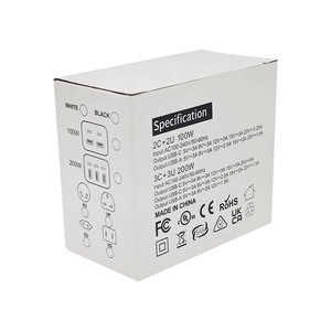 100W Multi-Port-Ladegeräte Adapter USB-Steckdosen leiste Tragbare Multi-USB-Ladestation Lade adapter für Handy-Tablet - Product Image 5