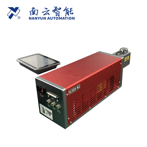 NC serie portatile CO2 macchina di codifica Laser stampante Batch per la produzione data di scadenza marcatura incisione su etichetta sacchetto per PET bottiglia - Product Image 3