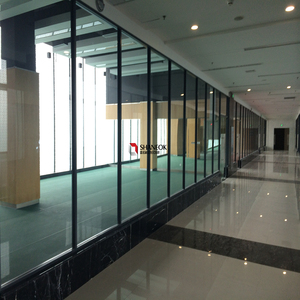 Muro Divisorio modulare Frameless Singolo Parete Divisoria di Vetro - Product Image 6