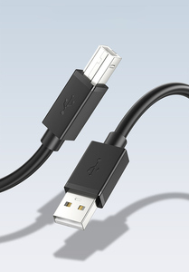 USB2.0 Printer Data Cable PVC <strong>Type</strong> a Male to <strong>B</strong> Male Printer <strong>USB</strong> Cable Data Cord for Brother HP Canon Lexmark Epson Printer - Product Image 6