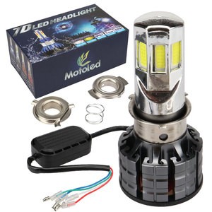 8V-80V Mini sürüş işık Moped Scooter & motosiklet H4 Led far Headlight PH7 Motor Led ışık motosiklet aydınlatma sistemleri - Product Image 1