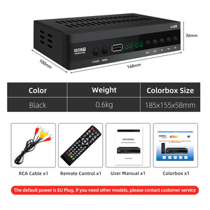 Receptor de caja HD de 1080P, decodificador de Tv Digital FTA ISDBT, sintonizador de Tv, decodificador de TDT terrestre para Chile, Perú, Filipinas - Product Image 2