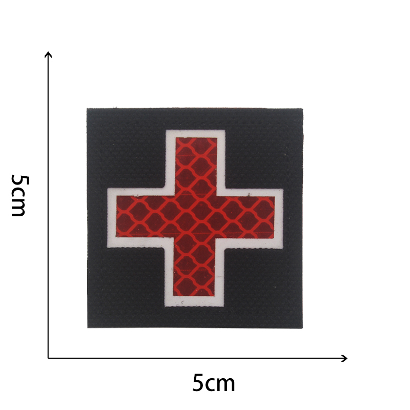Cross-red and black