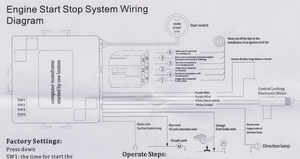 Universal PKE Keyless <strong>Push</strong> <strong>Button</strong> Starter Remote Control Engine <strong>Start</strong> Stop Auto Car Alarms System Kit E10 - Product Image 6