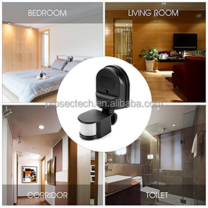 180 grados gran angular 12m rango de detección PIR Sensor de luz interruptor Cuerpo Humano Sensor de movimiento infrarrojo Detector - Product Image 6