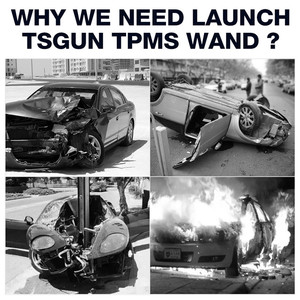 LAUNCH X431 TSGUN TPMS Car Tire Pressure Diagnostic Tools Automotive TPMS <strong>Sensor</strong> Activator <strong>Programming</strong> Learning for X431 V/PRO 3