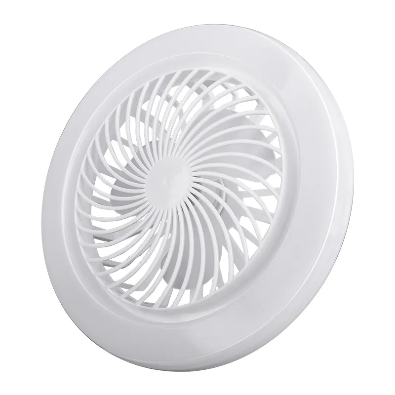 Ventilatore da soffitto decorativo all'ingrosso con luce 24W 8000K ventilatori da soffitto con telecomando intelligente con luci a Led