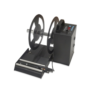 Rebobinadora de etiquetas con contador, máquina contadora rebobinadora de etiquetas de 150mm, máquina contadora rebobinadora de etiquetas de mm