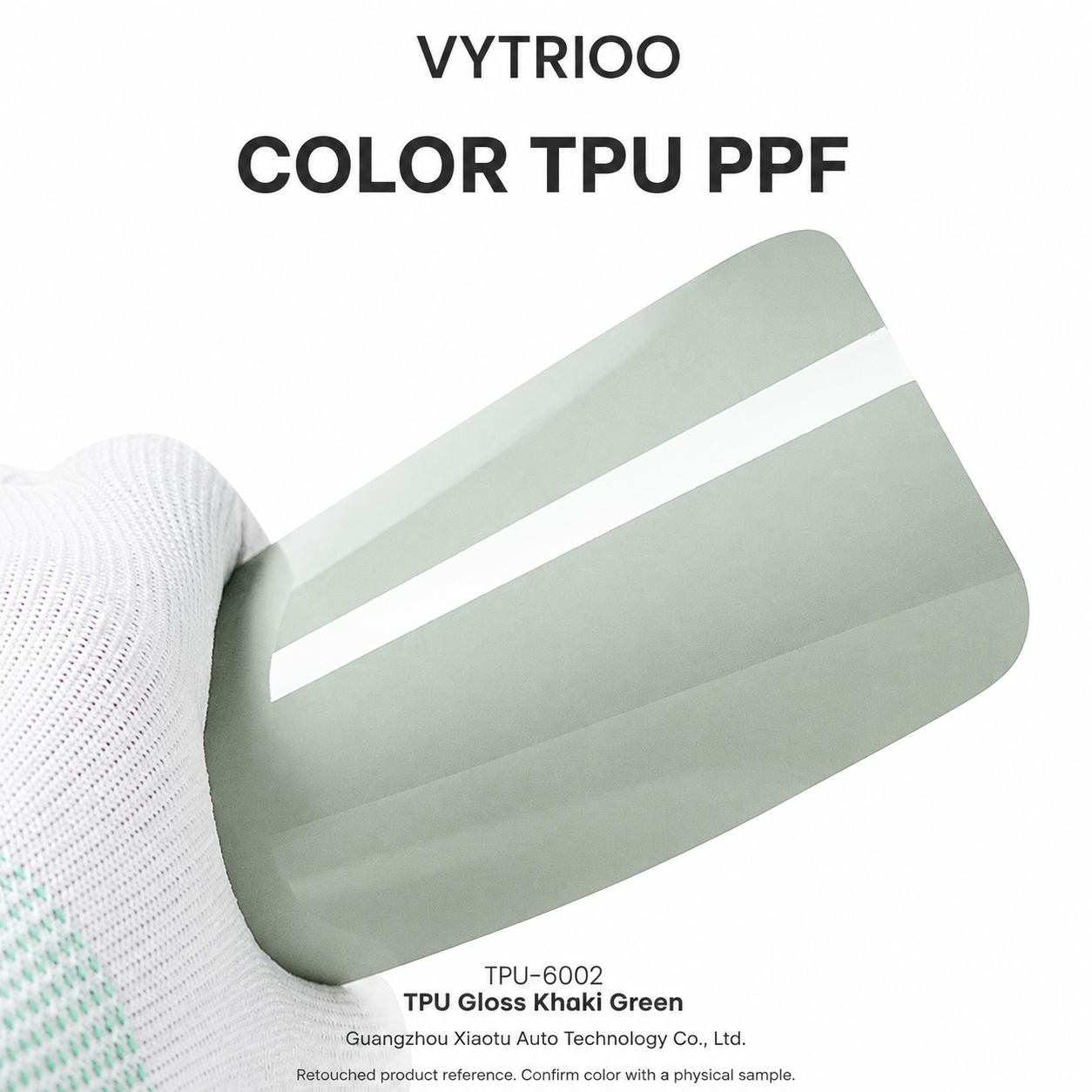 TPU Brillo Verde Caqui
