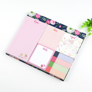 Custom Full Color Printing Paper to Do <strong>List</strong> Memo Pad Post Sticky Notes Notepad Set - Product Image 3