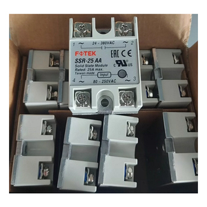 FotekソリッドステートリレーモジュールソリッドステートモジュールHS-<span class=keywords><strong>ESR</strong></span>-100H新しいオリジナルコントローラ