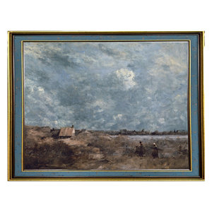 Репродукция Жан-Баптист-камиль Коро пасмурное небо Па-де-Кале Печать на холсте цифровая печать экологически чистые произведения искусства в рамке - Product Image 5