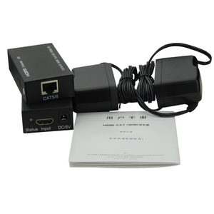 Extensor de HDMI de 196 pies, potenciador de señal de hasta 60 metros, 60 M, 3D, 1080P, CAT5E/6 utp, rj45, HDMI, receptor transmisor, 60 M - Product Image 2