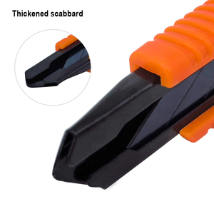 HARDEN maket bıçağı 9MM genişlik bıçak katlanır SK5 maket bıçağı çok el kesme alet kutusu kesici bıçak kesici - Product Image 3