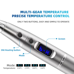 Sibodent Nieuwe Tandheelkundige Guttapercha Cutter & Obturatiepen: Snel Opwarmend, Draadloos, Met Tips Voor Wortelkanaalvulling & Therapie - Product Image 2