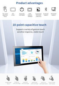 15,6 Zoll LCD SDK Digital Signage Display Business Android Tablet Touchscreen Video werbung für Einzelhandel Einkaufs zentrum U-Bahn - Product Image 3