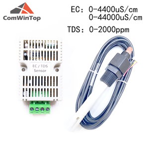 Trasmettitore EC acqua sensore EC modulo sensore di conducibilità TDS 4-20ma 0-5V 0-10V uscita RS485 tensione di uscita analogica