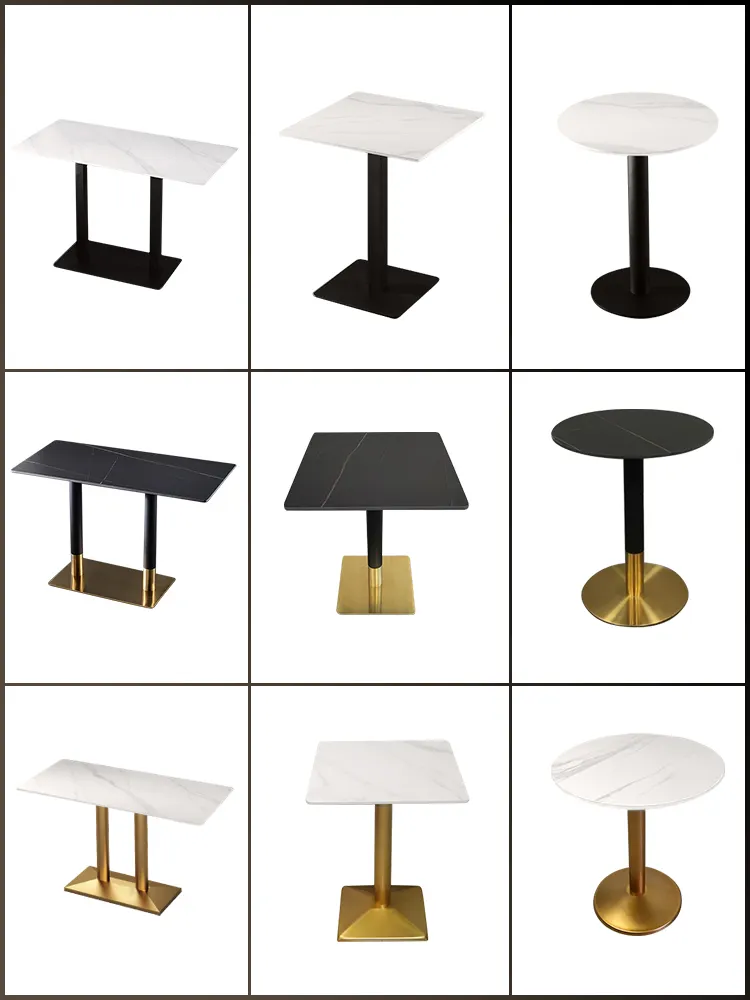 Neues Produkt Restaurant Esstische und Stühle Möbel Set Restaurant Tische