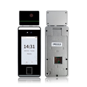 פנים ביומטריות/כרטיס RFID/מערכת בקרת גישה לדף וזמן נוכחות תמיכה במסוף זיהוי הדמיה תרמית WiFi