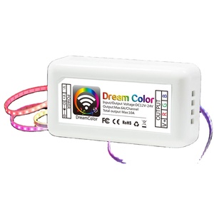 Feican WIFI светодиодный RGB контроллер DC12V 24V контроллер приложения для смартфона RGB полосы освещения - Product Image 1