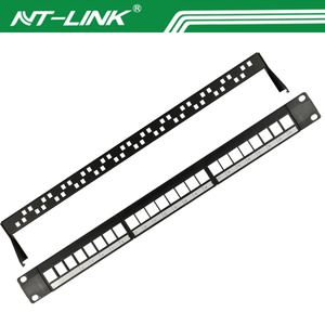24 puertos UTP Modular 1U y 19 ''instalación Panel de conexión de red - Product Image 4