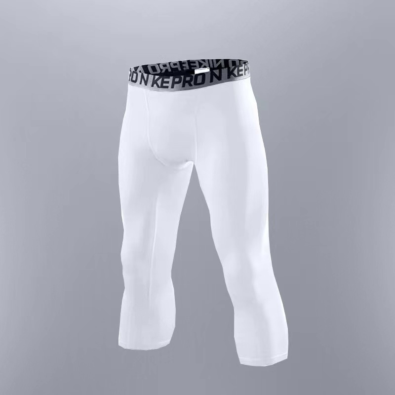 White cropped pants