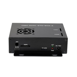 Mini-ordenador Waveshare Dual Gigabit Ethernet basado en Raspberry Pi Compute Module 4 (NO incluido), carcasa metálica, con ventilador de refrigeración - Product Image 3