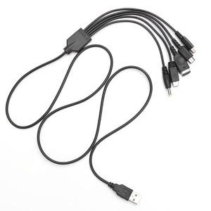 5 In 1 USB şarj aleti kablosu nintendo yeni 3DS XL NDS Lite NDSI LL WIIS U şarj için GBA için PSP 1000/2000 şarj kablosu hattı - Product Image 5