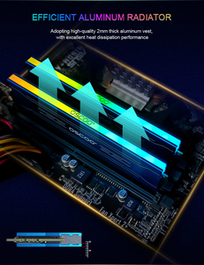 OSCOO Superframe DDR4 Aurora White RGB RAM Memoria 32 GB 16GB 8GB <strong>DDR</strong> Para 4GB 3600mhz <strong>Memory</strong> for <strong>Desktop</strong> <strong>PC</strong> Gaming - Product Image 4