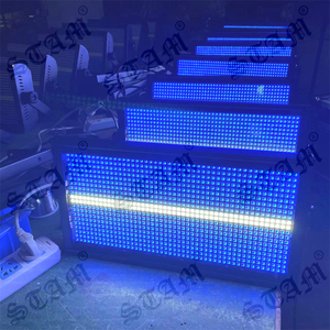 1000W atom çakarlı lamba tam renkli Led çakarlı lamba DMX512 kontrol 1000W RGB çakarlı lamba DJ parti düğün gece kulübü Pub için - Product Image 6