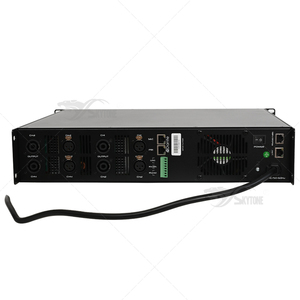 DSP işlemci ile dijital güç amplifikatörü DANTE ağ 4 kanal profesyonel ses amplifikatörü - Product Image 5