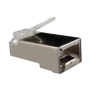 <span class=keywords><strong>Cat5e</strong></span> Cat6 Cat6A <span class=keywords><strong>FTP</strong></span> RJ45 connettore 8 p8c non schermato spina placcato in oro per connessione di rete