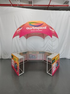 Hot bán Chất lượng cao Dome kiosk Tán lều triển lãm thương mại Hexagon khuyến mại Dome lều - Product Image 6