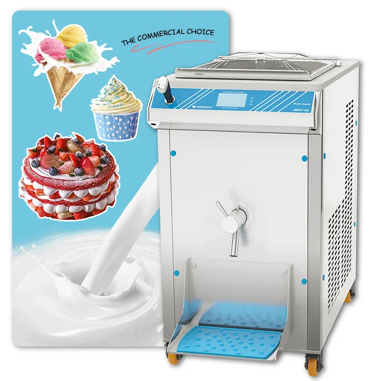 MEHEN MIX120 pasteurizer and homogenizer small scale pasteurization machine used for sale milk