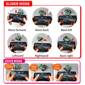Nuevos juguetes de codificación Diy ensamblar aplicación Control programación Robot coche juguete Stem ciencia Kit para niños educativos