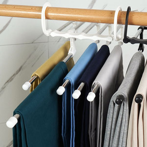 Cabide de pano aaa198 dobrável, capas multifuncionais para exibição e economia de roupas, cabide de pano, multicamadas, para lavanderia