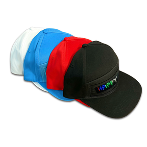 New style Factory Cheap Price Custom Message <strong>LED</strong> Hats Caps Programmable <strong>LED</strong> Flashing Gorras Caps Scrolling Text <strong>LED</strong> Display Cap - Product Image 1