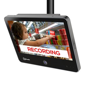 AIMEDIK 13.3&quot; Public View Camera <strong>Monitor</strong> Advertising <strong>Monitor</strong> <strong>with</strong> a Built-in Multimedia Player for Supermarkets and Retails - Product Image 1
