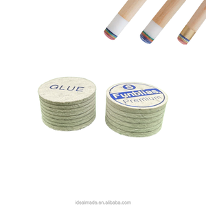 14mm orijinal üçgen tek katmanlı bilardo havuz Cue İpuçları Snooker İpuçları