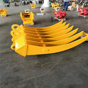 迷你挖掘机根耙铲斗附件有竞争力的价格挖掘耙 - Product Image 1