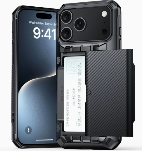 Porte-cartes intégré B Gunmetal