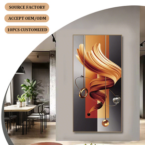 Patrón geométrico abstracto Lienzo Pintura decorativa Lienzo moderno Impresión Pintura - Product Image 1