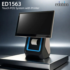 Nice Appearance 15.6 Inch <strong>Windows</strong>/Android POS System <strong>with</strong> Dual Screen Solution, 80mm <strong>Built</strong>-in Printer POS Machine - Product Image 3